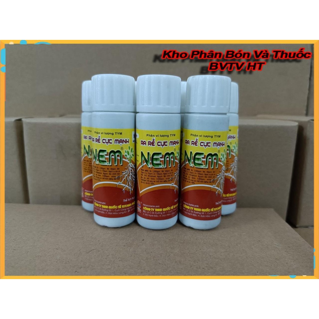 Kích Rễ NEM Thế Hệ Mới Chai 25ml - ( Kích rễ nhanh gấp 3-5 lần ) Hàng Chính Hãng BVTV HT