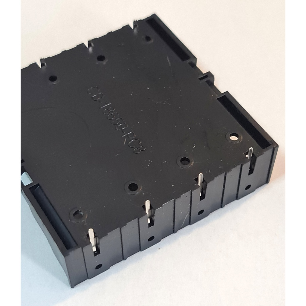 Khay pin 18650 loại thường. 4-3-2-1 slot