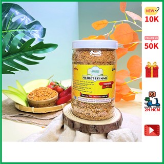 Muối Ớt Tây Ninh HẠT TO CAO CẤP Như Bình (500gr) Dùng Chấm Trái Cây, Trộn Bánh Tráng Ngon XỜI - TUYỆT VỜI