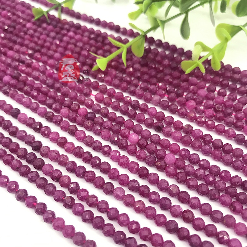 Bán Trực Tiếp Từ Nhà Máy Sri Lanka Ruby Hạt Đá Ruby Tự Nhiên Mặt Chữ Thập Phụ Kiện Trang Sức Thủ Công Bán Sỉ