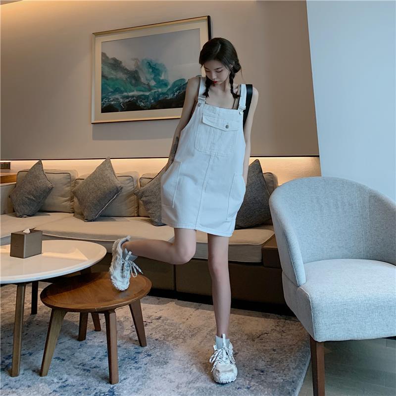 IELGY Đầm Dáng Rộng Thiết Kế Đơn Giản Phong Cách retro Cho Nữ