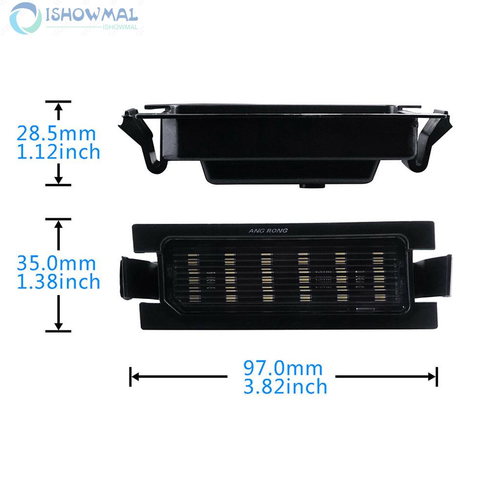 Đèn LED Chiếu Sáng Biển Số Xe Cho Hyundai LED-Lamp Elantra GT GD Accent I30 2012-17