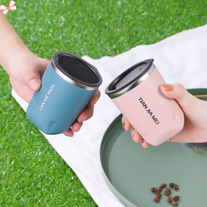 Bình Nước Giữ Nhiệt Bằng Thép Không Gỉ 300ml Có Nắp Đậy Tiện Dụng SJHY0206 ruiyan