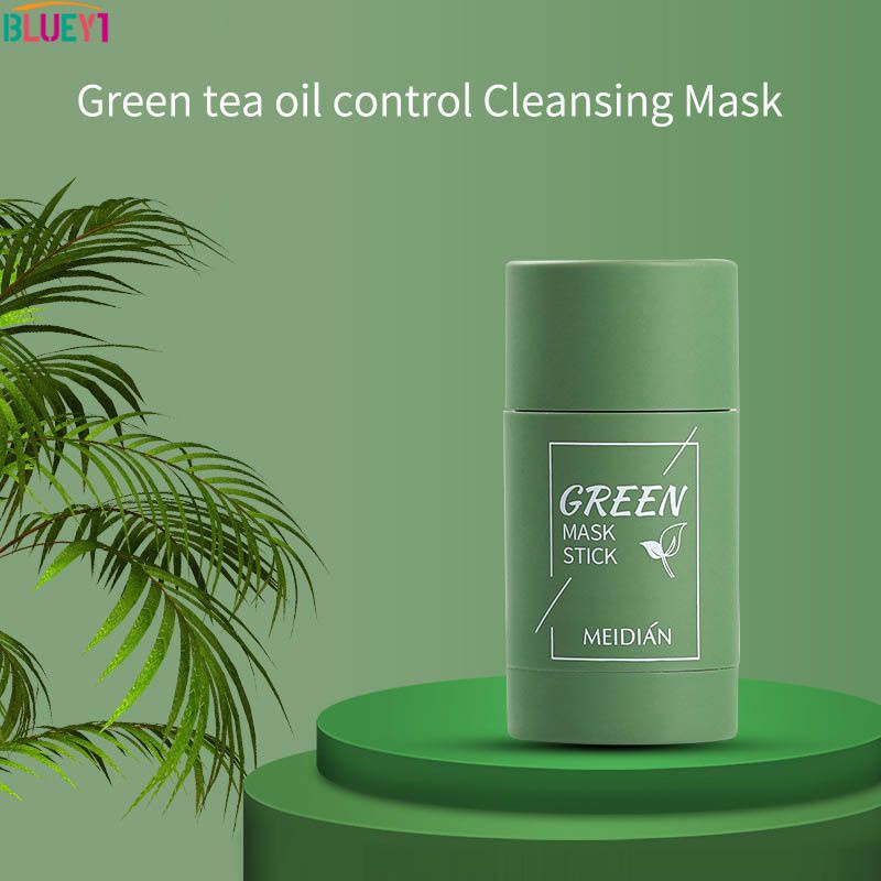 Mặt Nạ Trà Xanh Meidian Loại Bỏ Mụn Đầu Đen Làm Sạch Mụn Làm Đẹp Da Dưỡng Ẩm Làm Trắng Da Bluey1