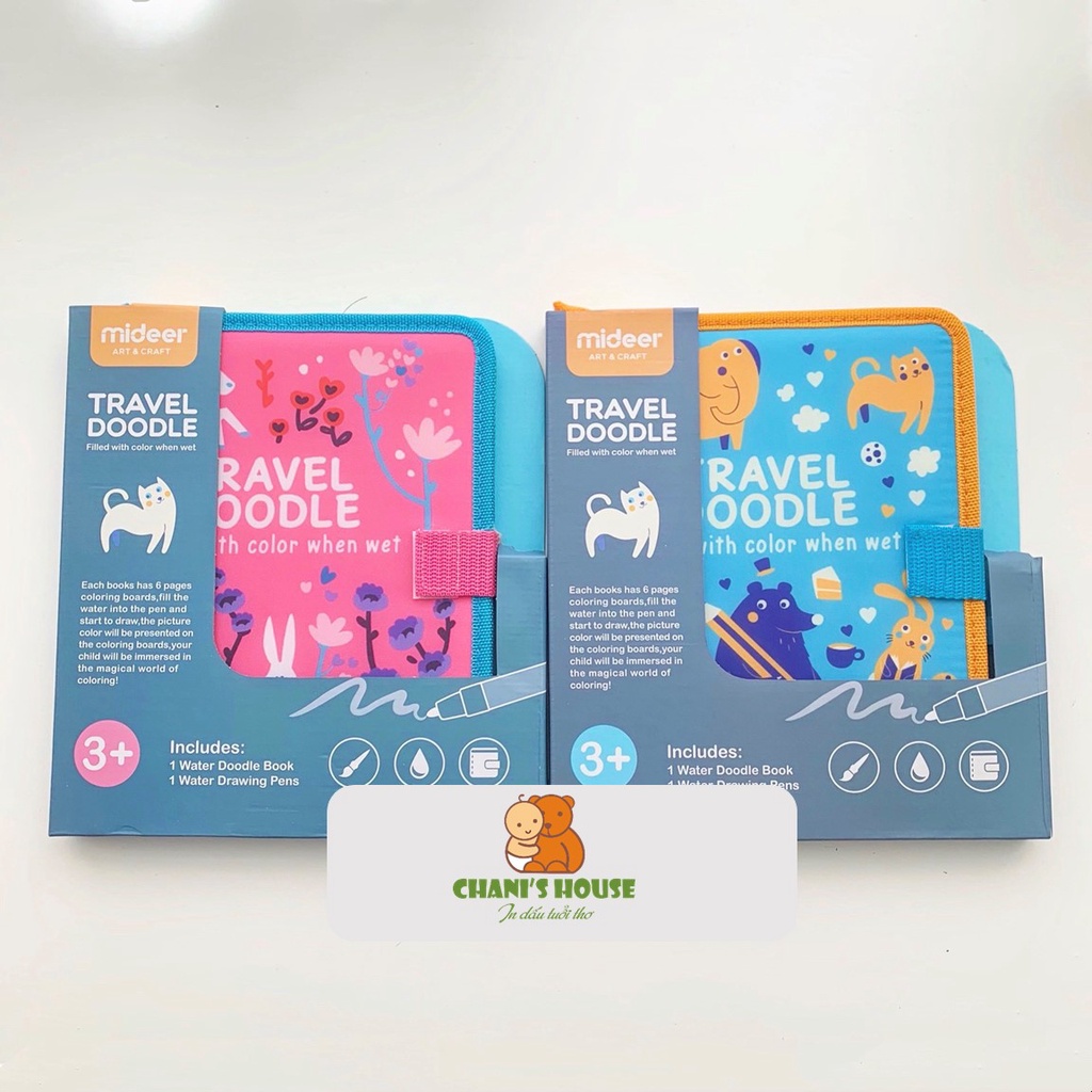 ĐỒ CHƠI TÔ MÀU BÚT NƯỚC MIDEER CHO BÉ TRAI VÀ BÉ GÁI