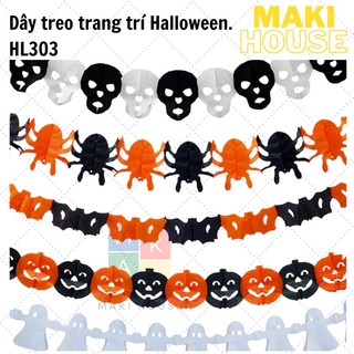 Halloween Dây đèn trang trí treo tường tiệc Halloween.