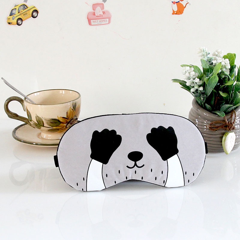 Bịt Mắt Ngủ Có Túi Gel Mềm Mịn Dễ Thương JP5