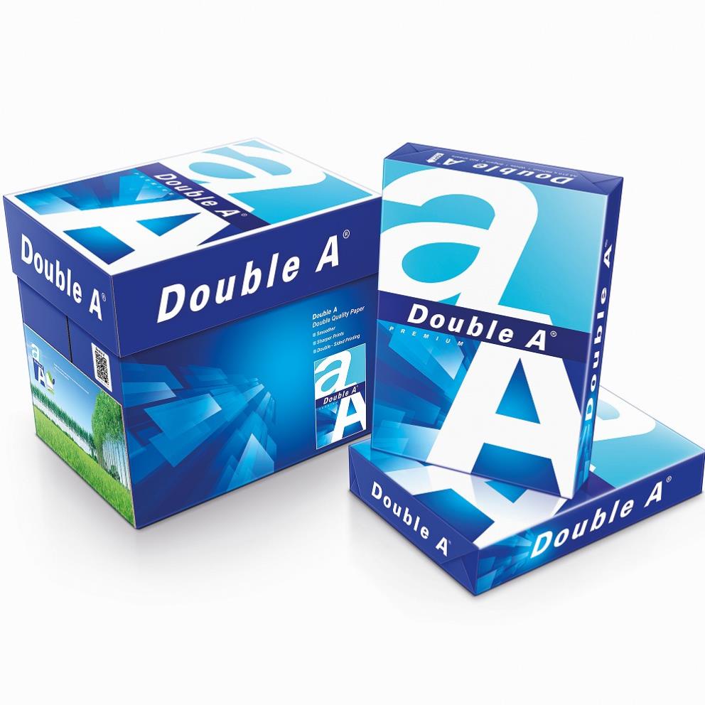 Giấy Double A A4 80 gsm - Giảm kẹt giấy tối đa, in 2 mặt hoàn hảo