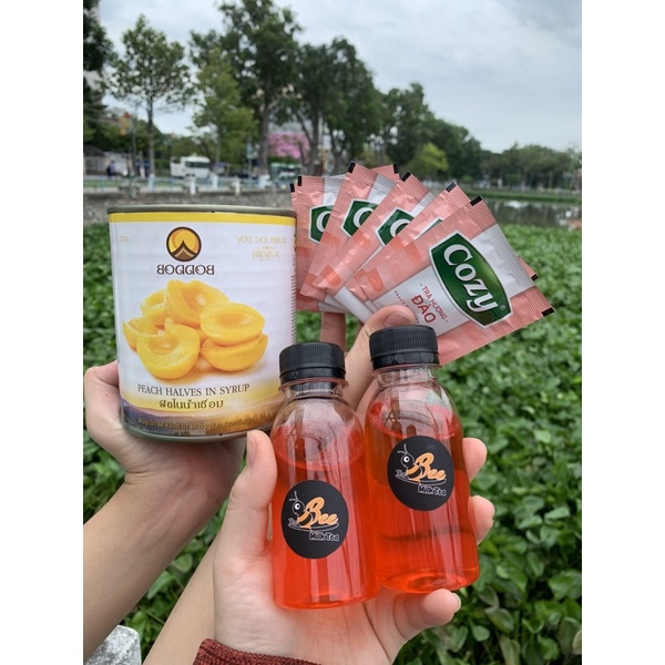 Set nguyên liệu TRÀ ĐÀO TIỆM CỦA BEE