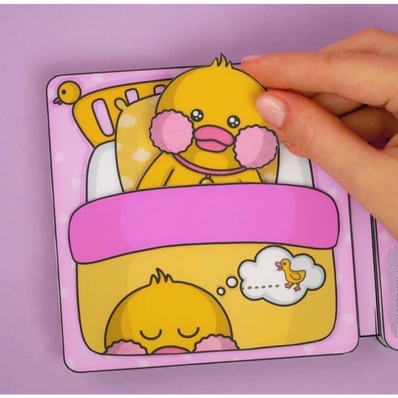 Ngôi Nhà Búp Bê Bằng Giấy TỰ CẮT, DÁN - Nhà Bé Tèo (Vịt Lalafan) - Mẫu SP7