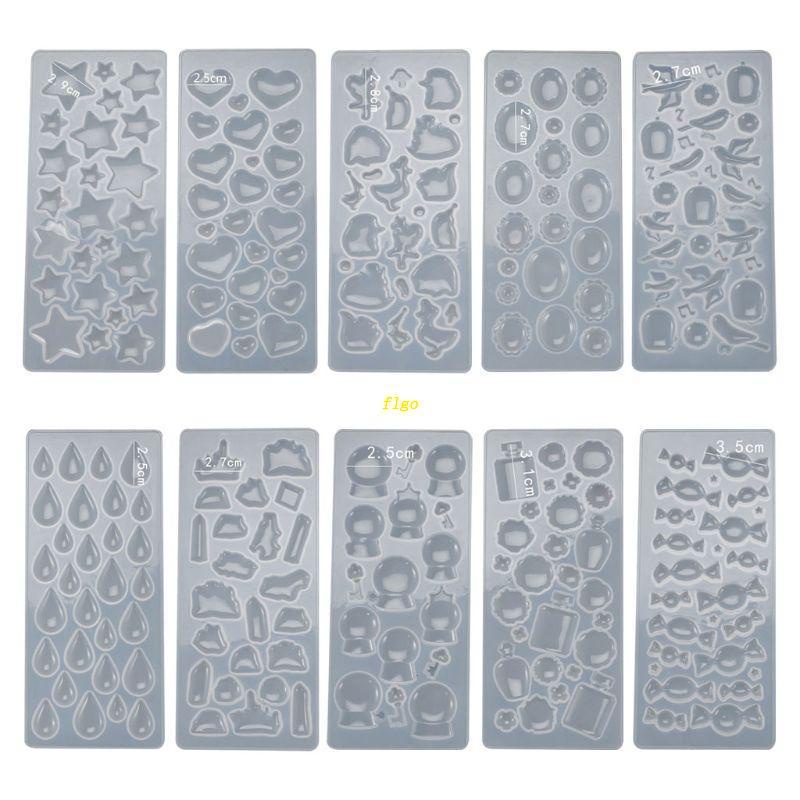 Khuôn Silicone Làm Mặt Trang Sức Thủ Công DIY