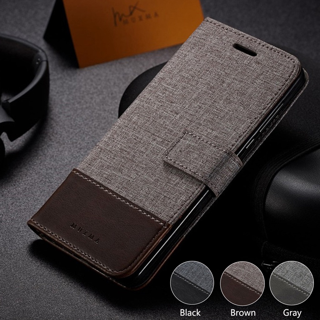 Bao Da Điện Thoại Nắp Lật Kèm Ngăn Đựng Thẻ Cho Sony Xperia XZ2 Premium XZ1 Compact XZ XA XA2 Ultra L4 1 II III IV Ốp