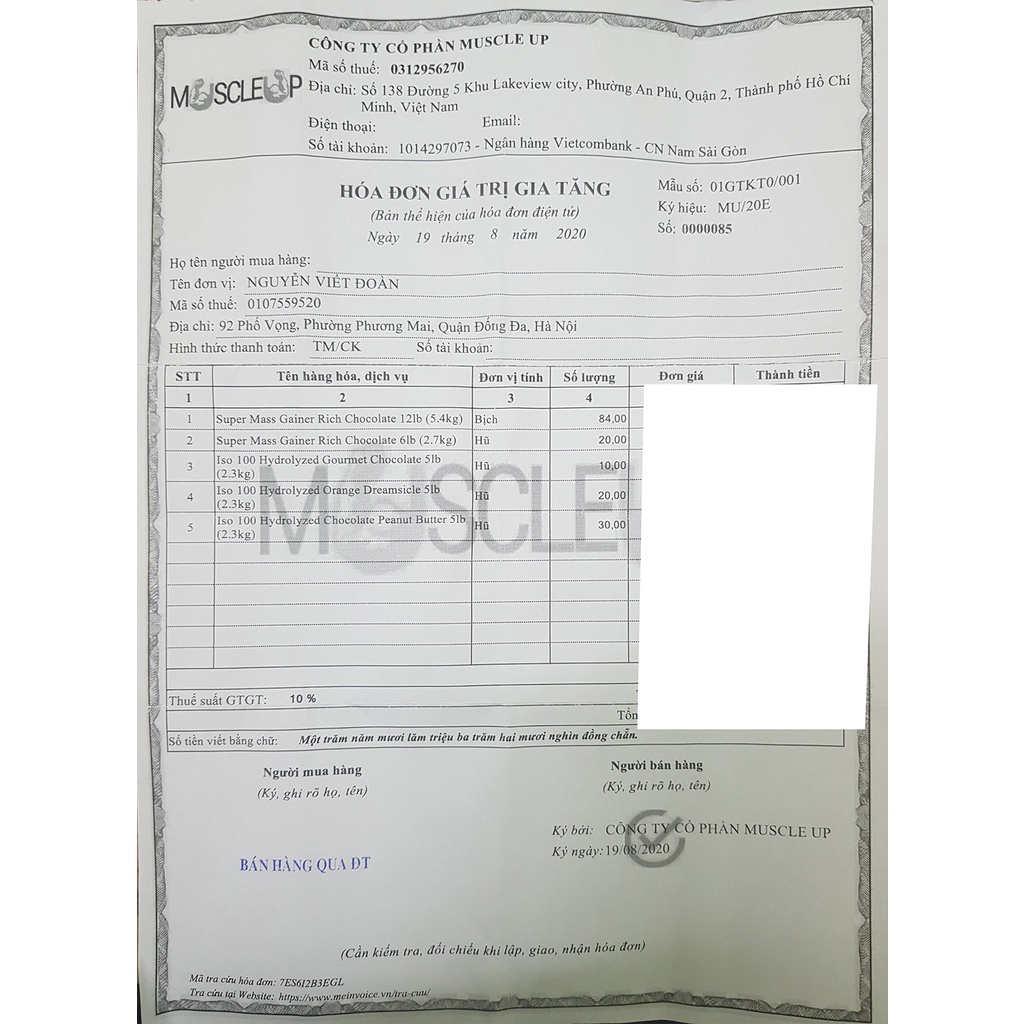 Sữa Tăng Cân Nhanh Rule 1 Mass Gainer 11.5lbs Chính Hãng