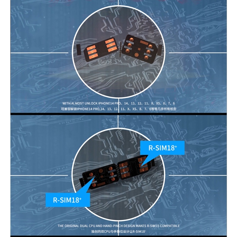 Nhãn Dán Mở Khóa Utake RSIM18 + CPU iOS16 Cho Điện Thoại 14 Series 5G