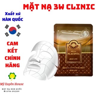 Mặt Nạ Nhau Thai 3W Clinic Chính Hãng Hàn Quốc