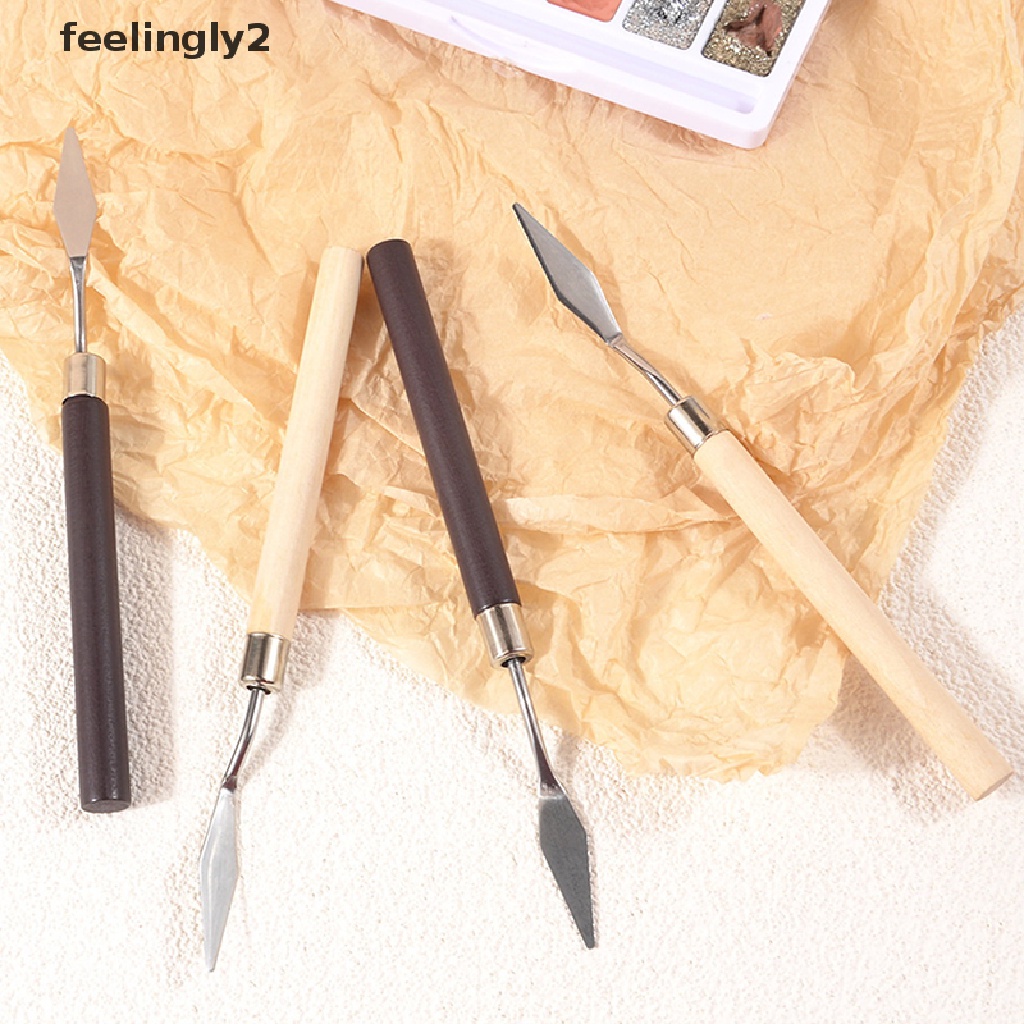 Que Nhuộm Móng Tay Bằng Thép Không Gỉ Có Tay Cầm Tiện Dụng