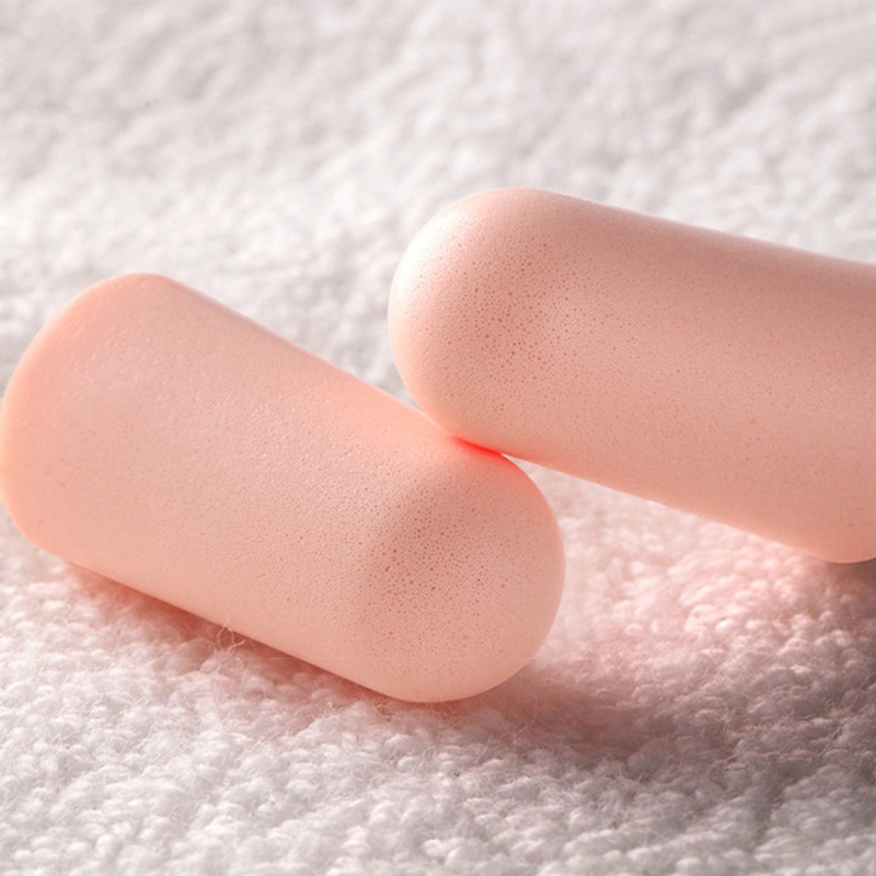 Set 60 / 120 Nút Bịt Tai Bằng Xốp Mềm Cách Âm Hỗ Trợ Giấc Ngủ / Du Lịch