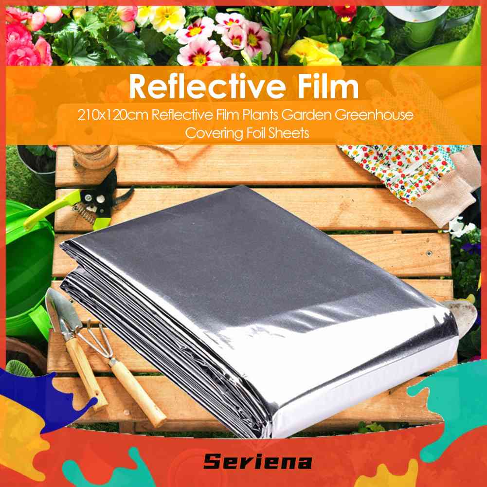 Tấm Phim Phản Quang 210x120cm Phủ Cây Trồng Trong Nhà Kính