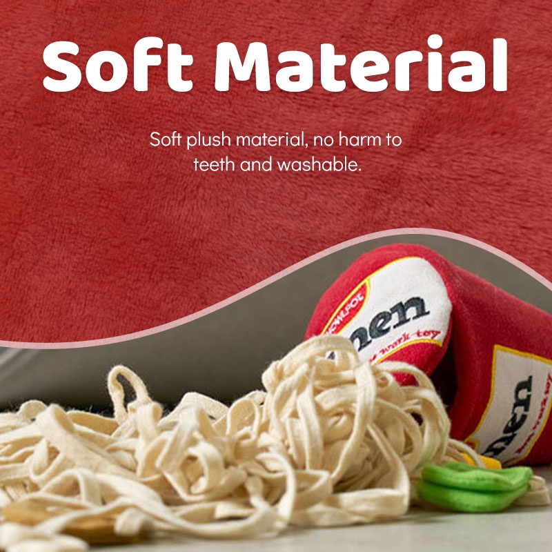 HamshMoc Đồ Chơi Huấn Luyện Ăn Uống Bằng Vải Bông Mềm Mại Bền Bỉ Dành Cho Cún Cưng