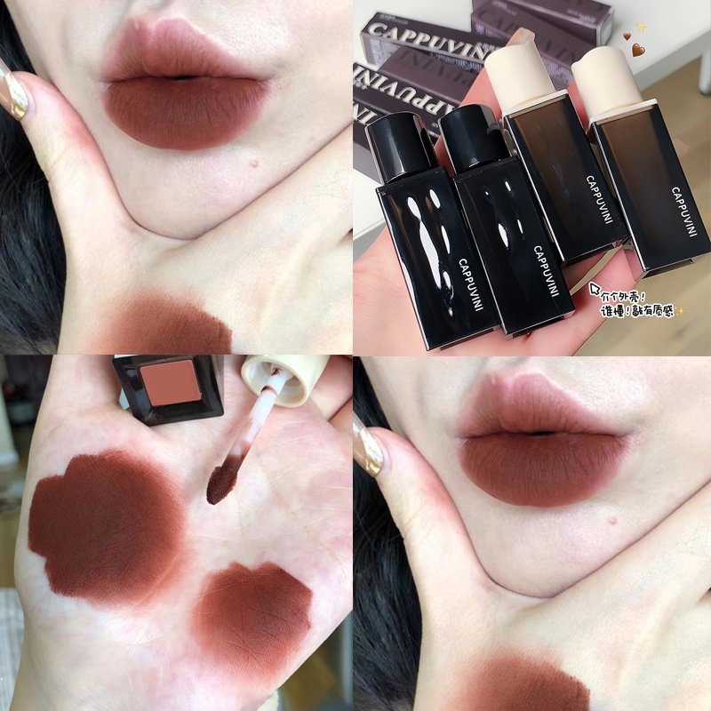 Son Môi Cappuvini Chống Thấm Nước Và Lâu Trôi Cao Cấp