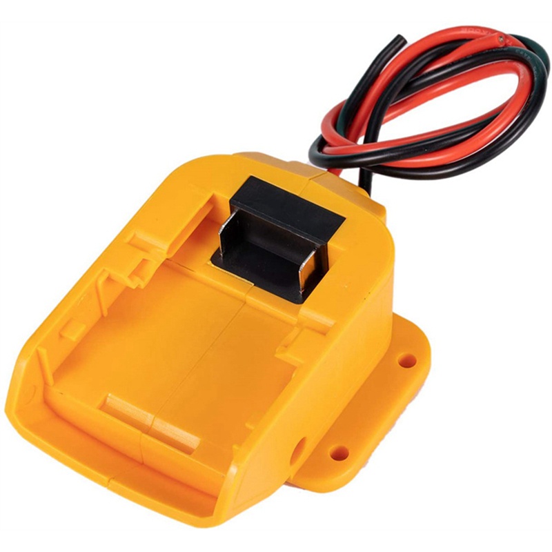 Set 2 Bộ Chuyển Đổi Pin Li-Ion 20V 18V DCB205 DCB205-2 DCB204 Màu Vàng