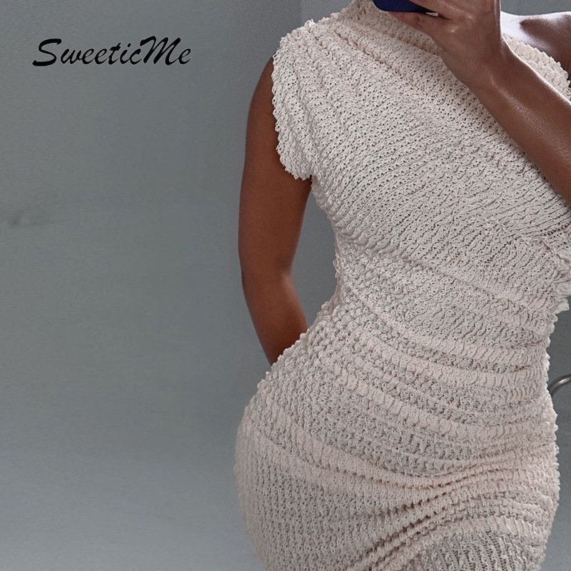 Đầm Trơn Không Tay Dáng Ôm Thời Trang 2023 Cho Nữ