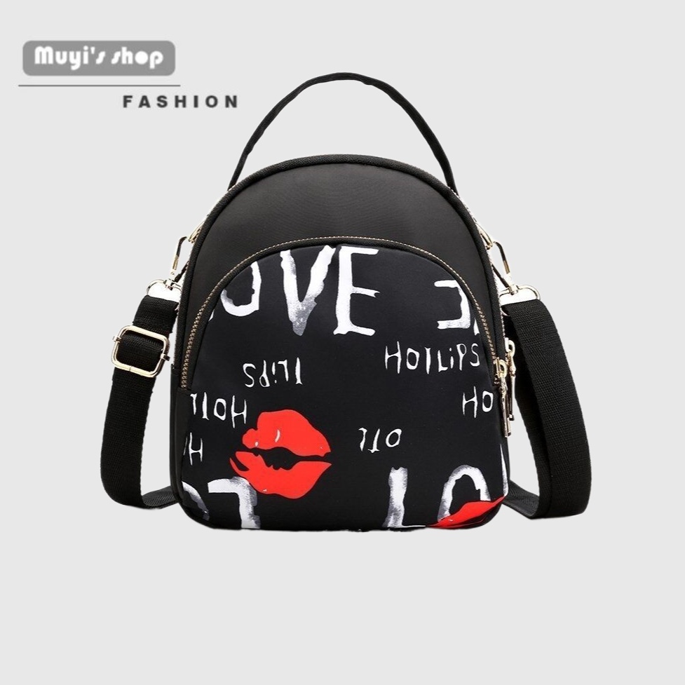 [Shake The sound explosion model] Ba lô in họa tiết dân tộc kiểu dân tộc đơn giản thời trang