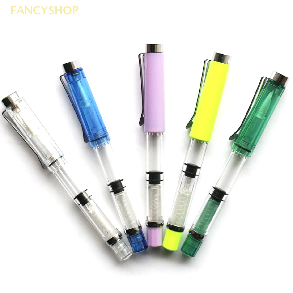 Fancyshop Bút Lông Màu Nước Trong Suốt Có Thể Bơm Mực Lại Phong Cách Đài Phun