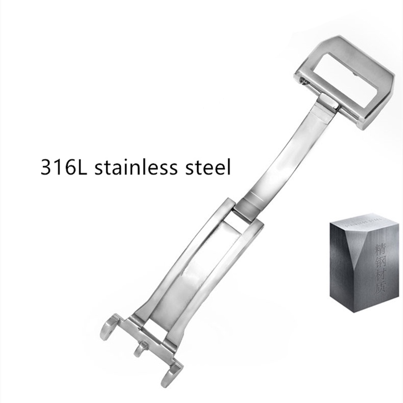 Dây Đeo Đồng Hồ Bằng Cao Su Silicon Chống Bụi 22mm Màu Xanh Dương Đen Thông Dụng