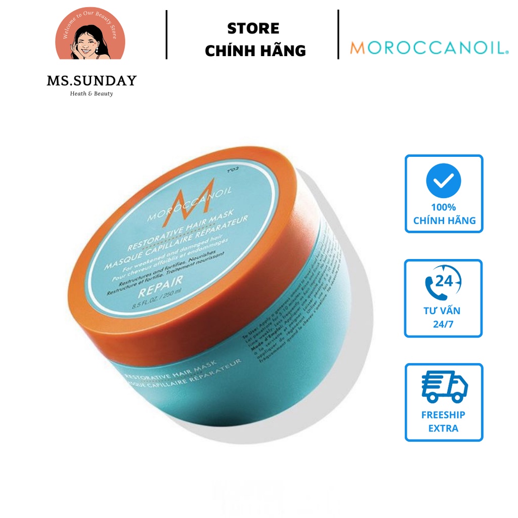 Dầu Hấp Phục Hồi Tóc Moroccanoil Restorative Hair Mask