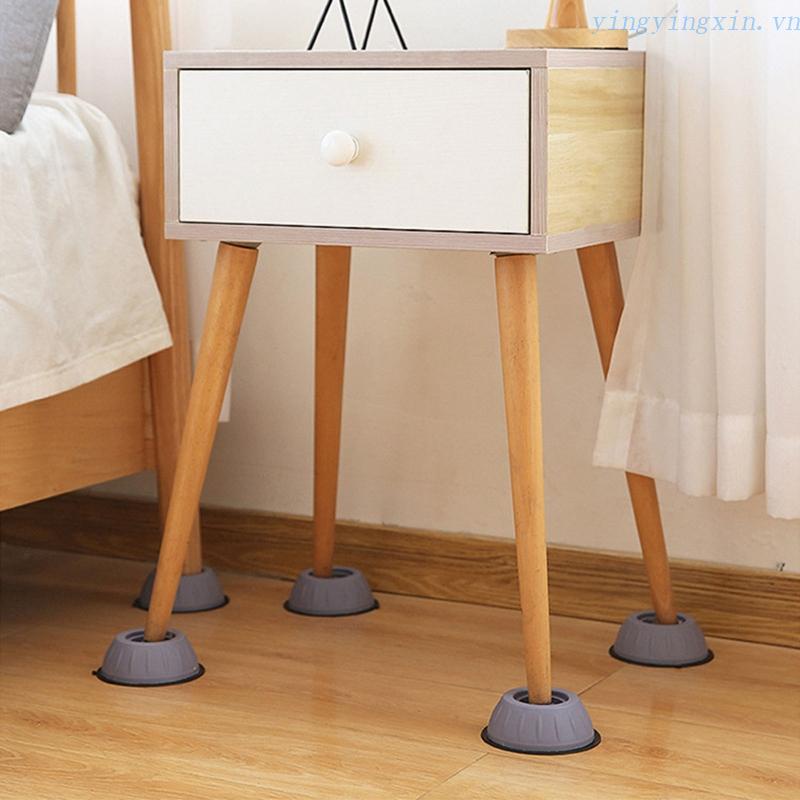 Đệm Lót Nâng Chiều Cao Chân Bàn Ghế / Tủ Lạnh Chống Sốc Tiện Dụng