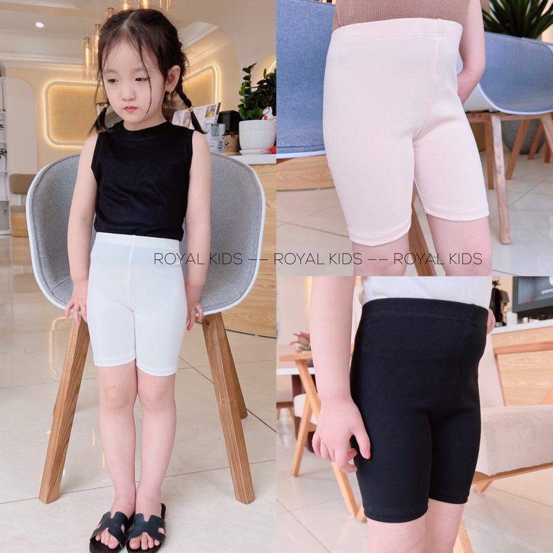 Quần Legging Đùi Cho Bé Gái Form Cực Xinh, quần leggin bé gái Royalkids