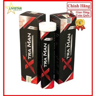 Viên Tăng Cường Sinh Lý Nam Giới Xtraman Dạng Sủi Giúp Cải Thiện Sinh Lý Lọ 20 Viên Chính Hãng