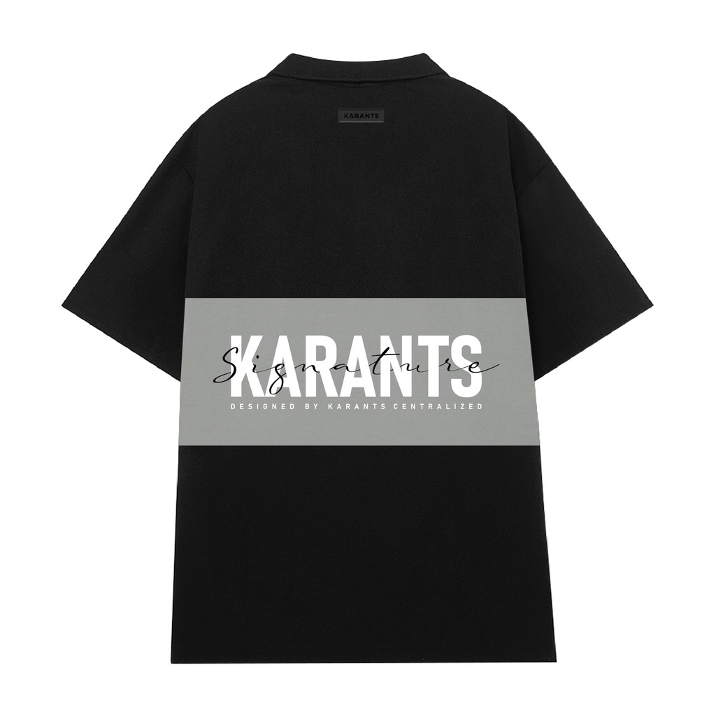 Áo Polo Karants Special Collection Premium Signature - KR10, áo thun form có cổ bẻ local brand nam nữ unisex.