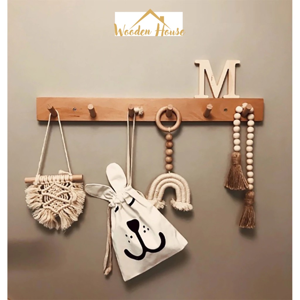 Móc Treo Quần Áo WOODEN HOUSE Tiện Dụng
