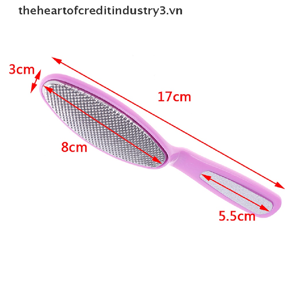 Dụng Cụ Tẩy Tế Bào Chết Loại Bỏ Da Chết Hai Mặt Chăm Sóc callus hard skin