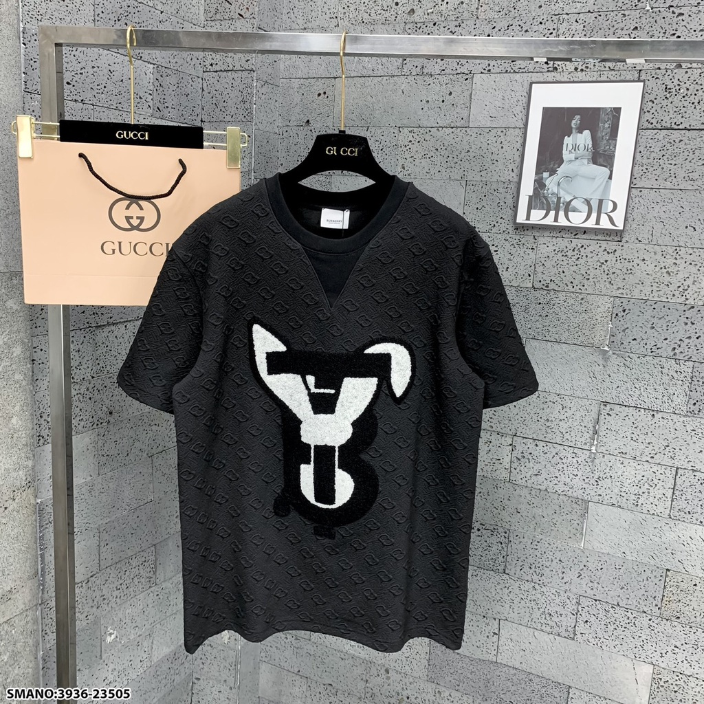 Áo Thun Xốp Nam Nữ Vân BB Tang Chữ Lông Xù Dày Mịn Trẻ Trung Cực HOT TREND