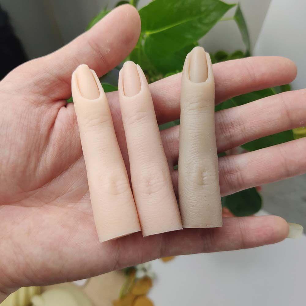 Mô Hình Ngón Tay Giả Bằng Silicone Dùng Thực Hành Luyện Tập Làm Móng