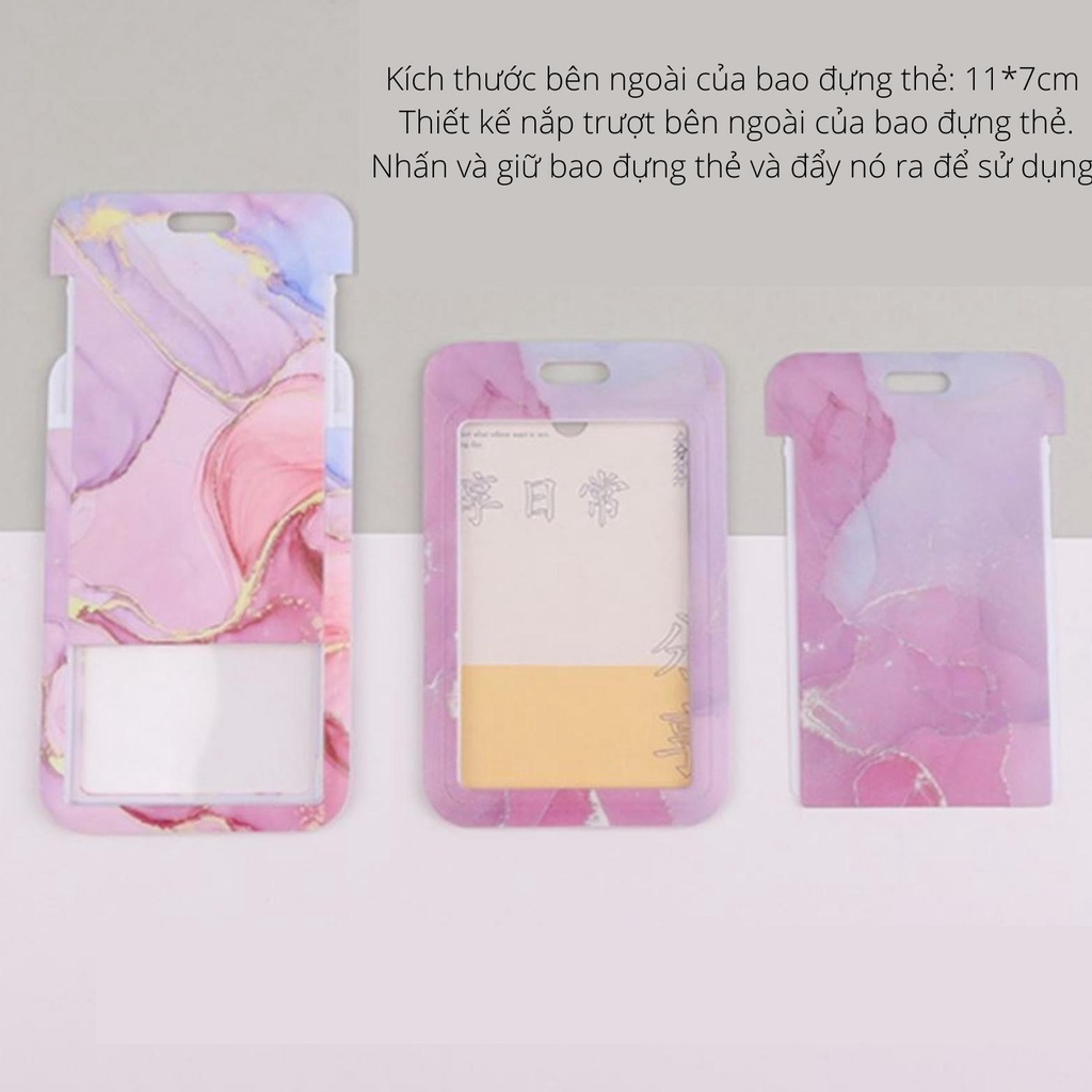 Dây Đeo Thẻ Học Sinh, Sinh Viên, Nhân Viên nhiều màu Dễ Thương - Hally Shop