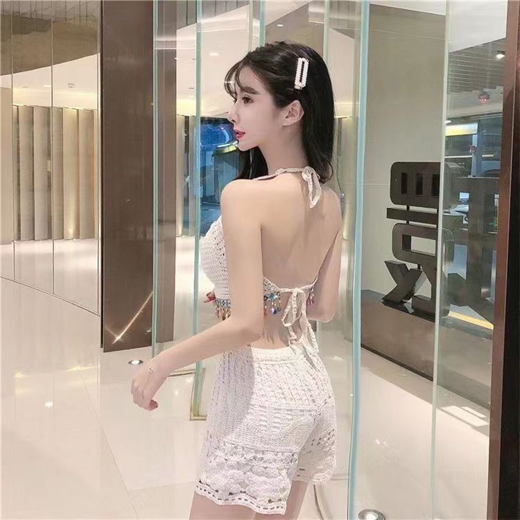 COZOK Áo Ren Không Tay Thời Trang Gợi Cảm Cho Nữ