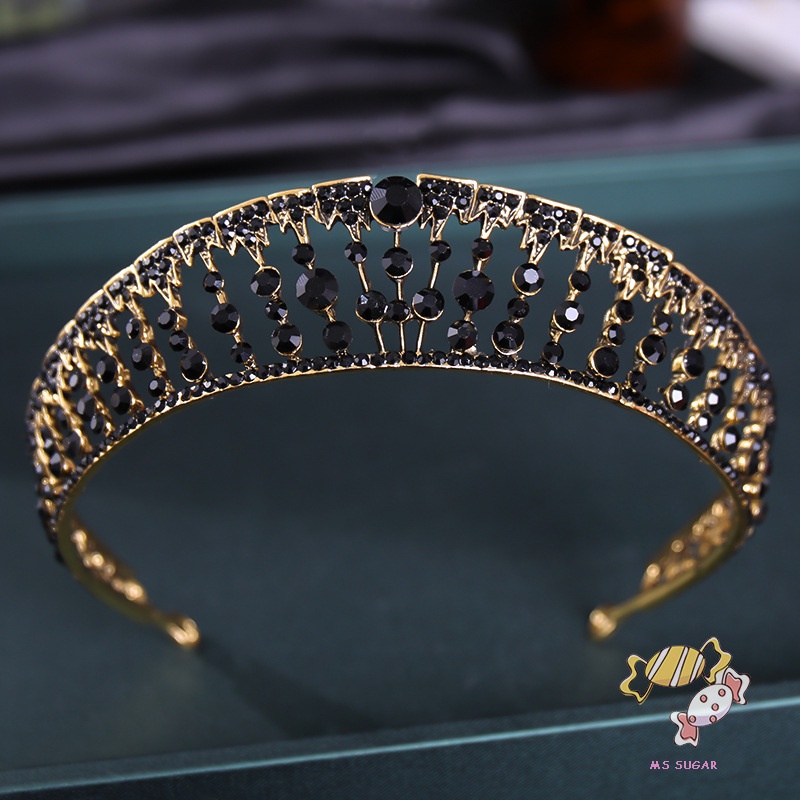 YADORNOS Vương Miện Đính Pha Lê Sang Trọng Dành Cho Nữ