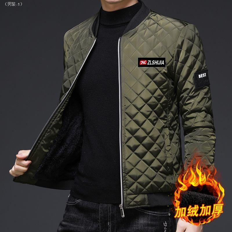 Hàng Có Sẵn Miễn Phí Vận Chuyển Áo Khoác Phao Có Đệm Lót Thời Trang Thu Đông Trẻ Trung Cho Nam