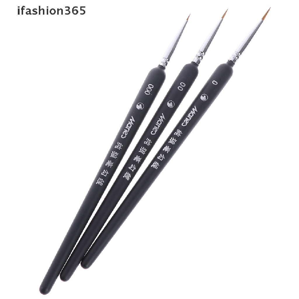 Set 3 Cọ Vẽ Trang Điểm Chuyên Nghiệp ifashion365 0 / 00 / 000