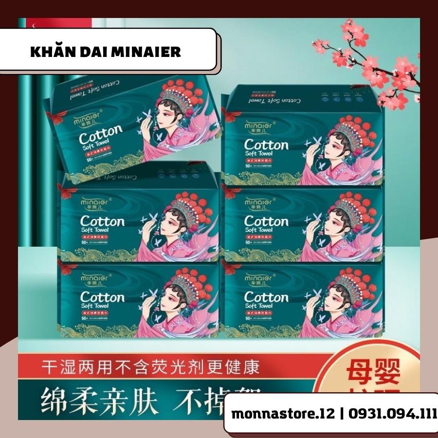 Khăn mặt khô dùng 1 lần Minaier