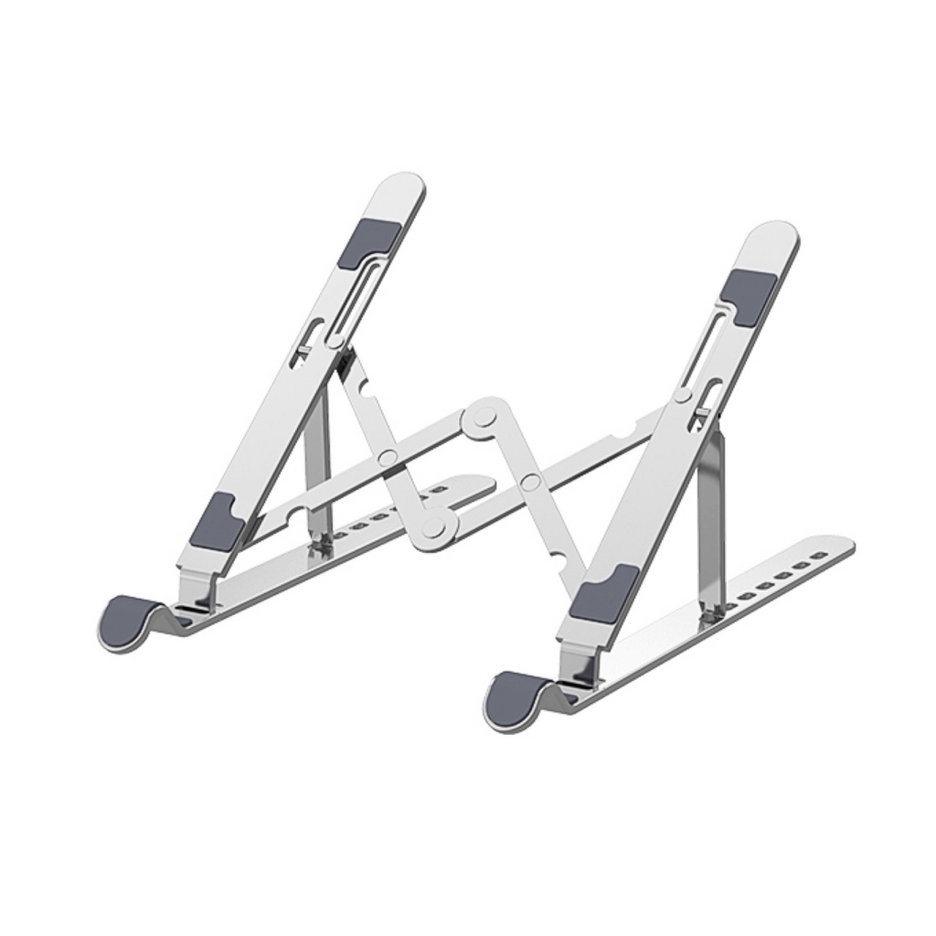 Giá Đỡ Laptop 11-17inch Bằng Hợp Kim Nhôm Có Thể Gập Lại Hình Hoa Hướng Dương