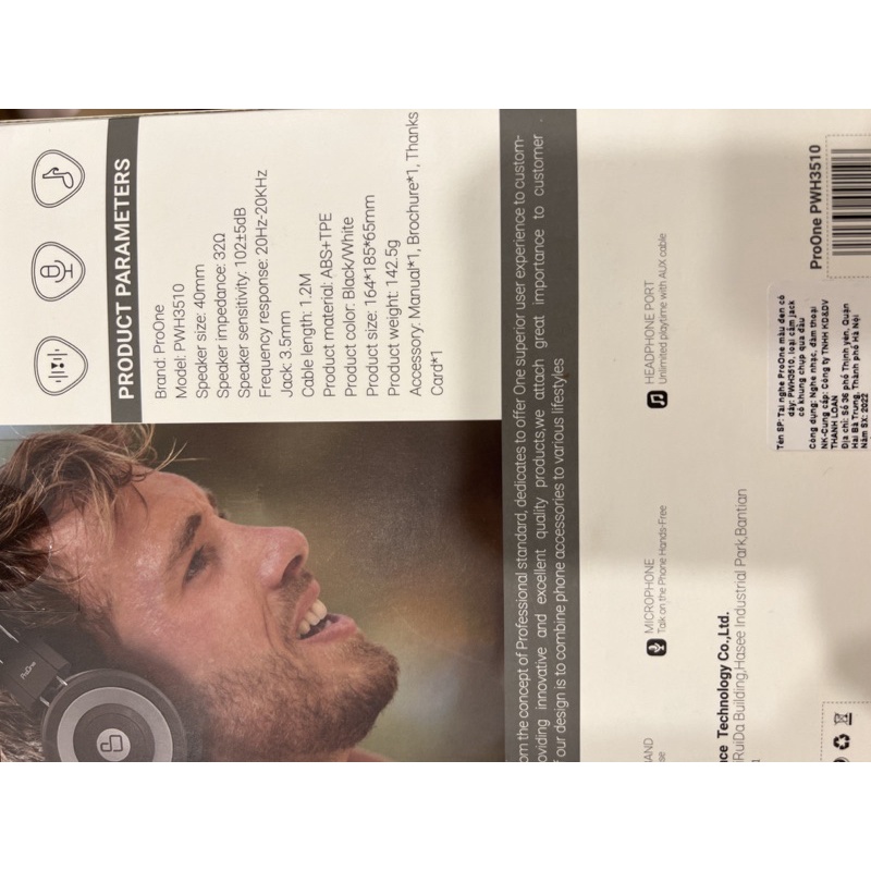Thanh lý tai nghe PWH3510