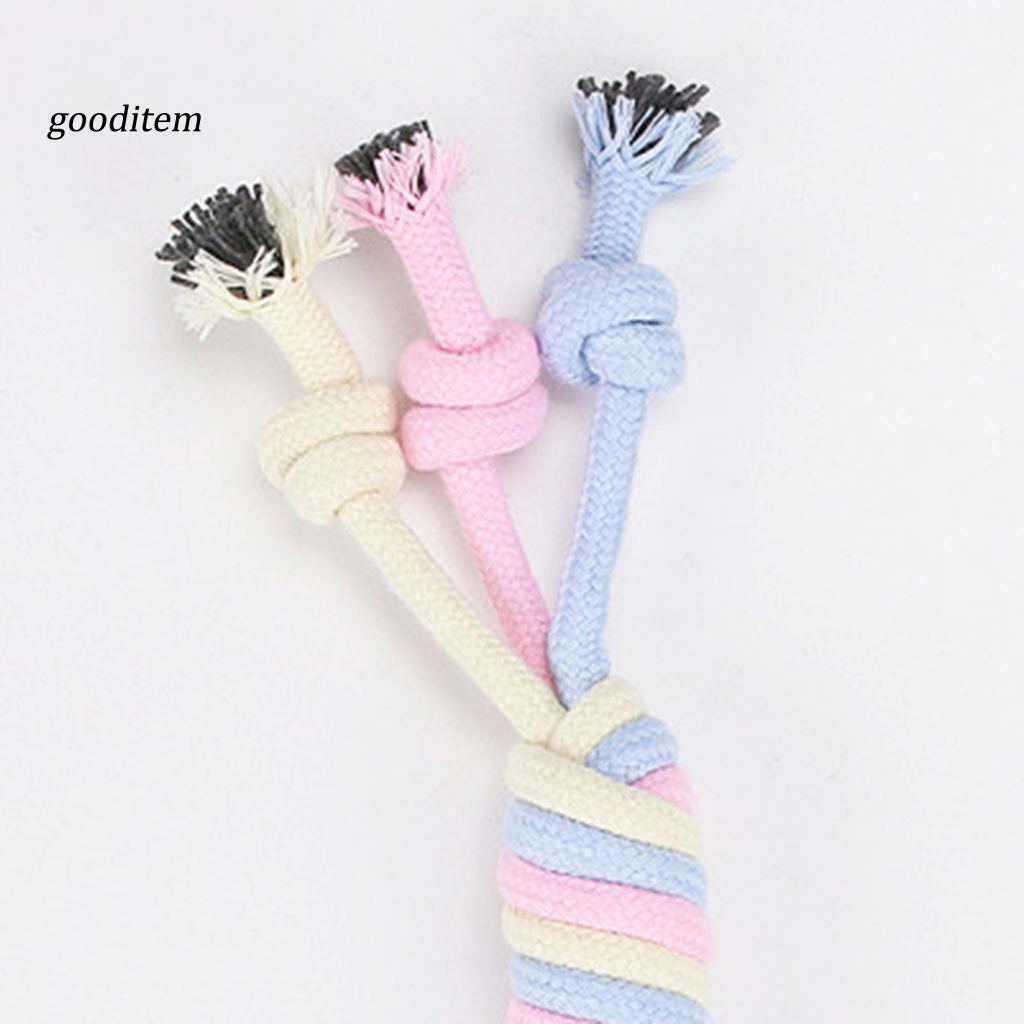 Đồ Chơi Dây Thừng Làm Sạch Răng Đa Năng 8 Kiểu Tùy Chọn Cho Thú Cưng