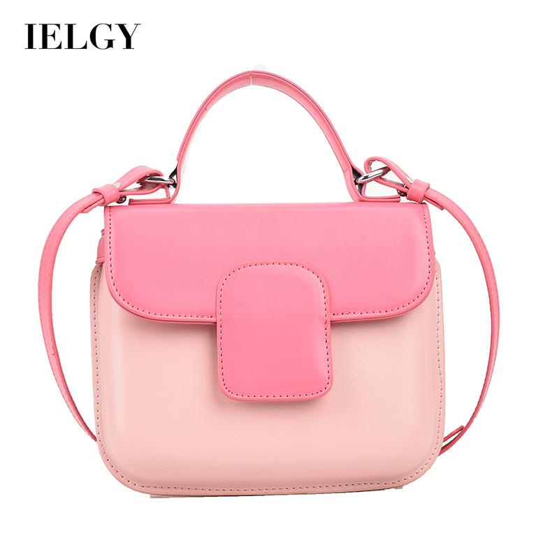 Túi Đeo Chéo Hình Bánh Mì Mềm Màu Tương Phản Dễ Thương Cho Nữ