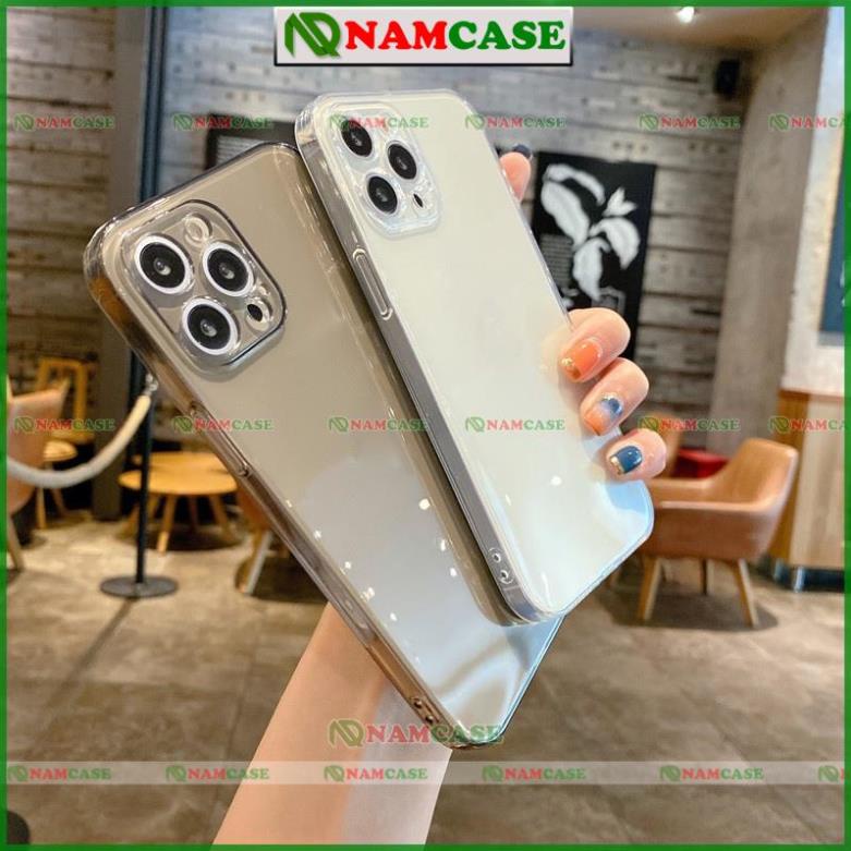 Ốp lưng gấu lotso cạnh vuông chống sốc silicon trong suốt bảo vệ camera iphone ip 6/6s/7/8/X/XS/11/12/13/14 Pro Plus Max