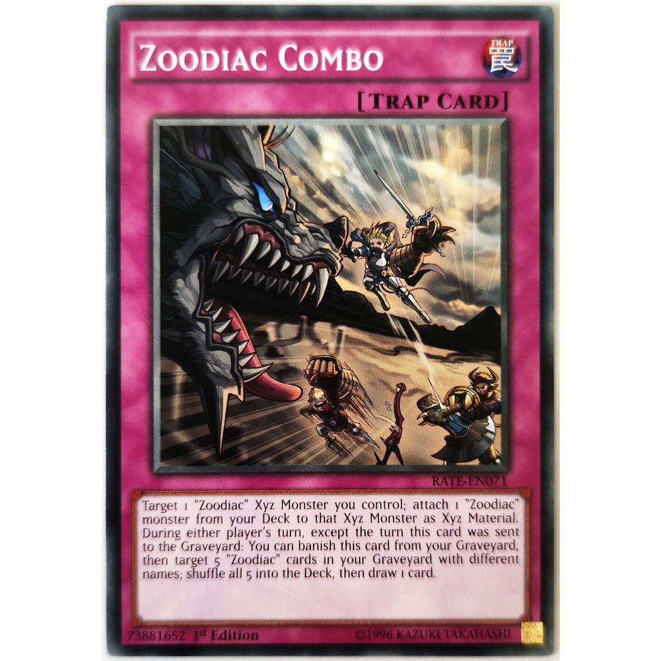 [Thẻ Yugioh] Zoodiac Combo |EN| Common